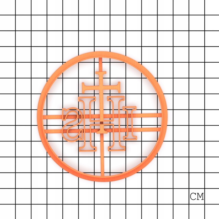 FOREMKA Wykrawacz PREMIUM do Ciastek HOSTIA Opłatek IHS Komunia Święta