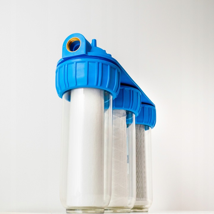 Wessper filtr wody 3/4" wstępny na cały dom zmiękczacz + 10x wkład filtr