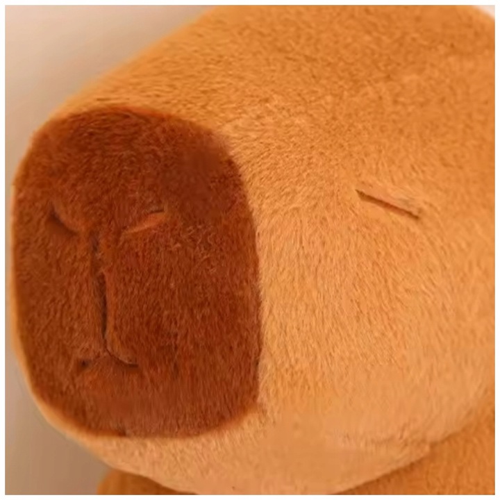 KAPIBARA WAŁEK 50CM PLUSZAK ZABAWKA MASKOTKA PLUSZOWA PRZYTULANKA MIĘKKA