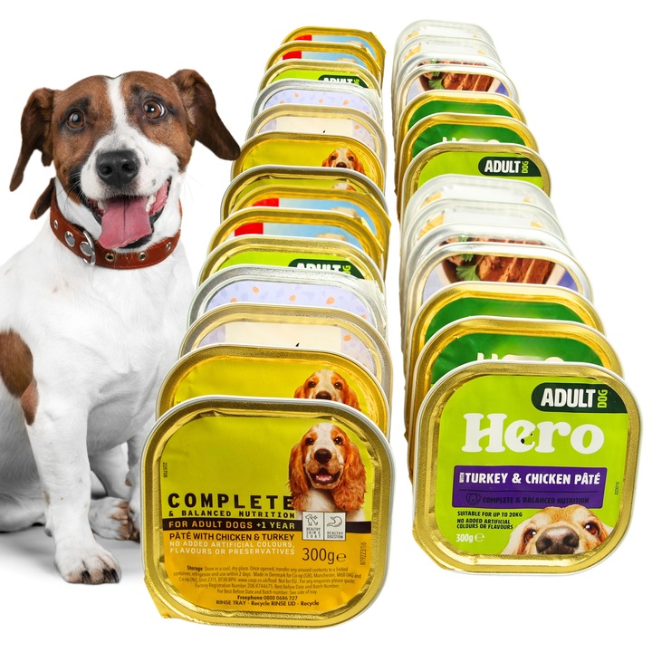 Mokra karma dla Psa Wielka Paka Dla Psiaka Mix Smaków 28 szt x 300g 8,4 kg