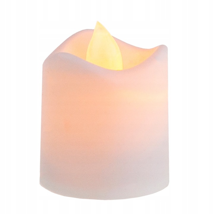 12x ŚWIECZKA LED LAMPKA WKŁAD DO ZNICZA TEALIGHT LAMPIONÓW DEKORACJI