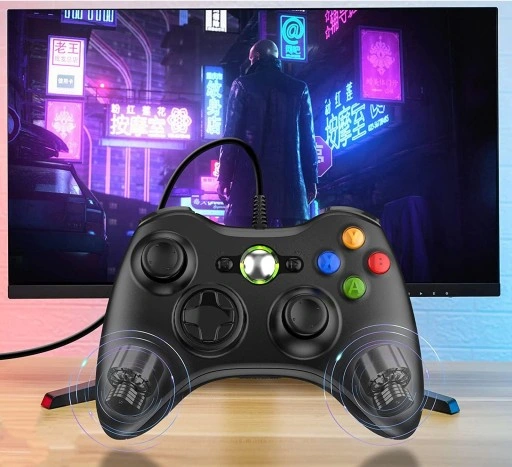 GAMEPAD PAD do XBOX 360 PC KONSOLI USB DUAL SHOCK