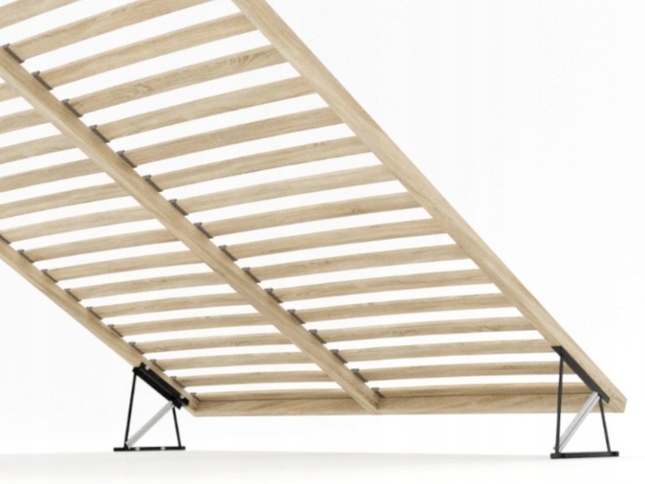 Łóżko 160x200 2 Zagłowia Panele Fancy Sypialnia_pl + POJEMNIK + STELAŻ