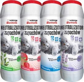 Granulat Proszek Super Benek Neutralizator walka z zapachem mix 4x 500 g