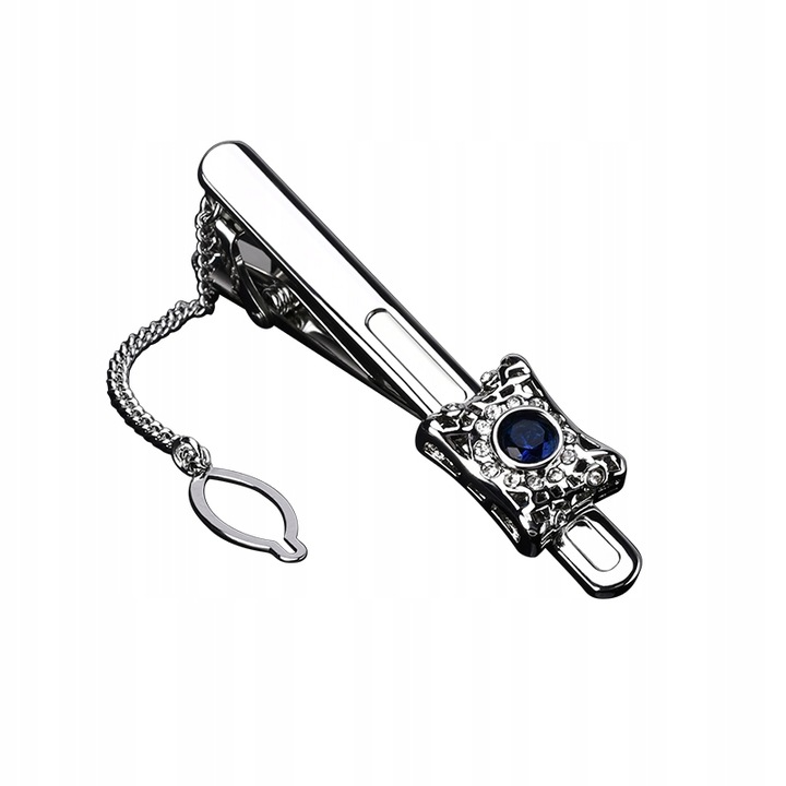 SPINKA KLIPS do KRAWATA austriacki KRYSZTAŁ ELEGANCKI PREZENT DLA NIEGO
