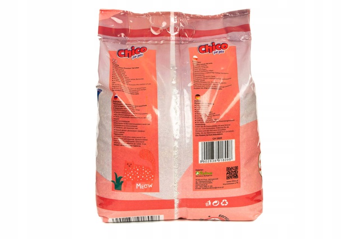 Żwirek Dla Kota Bentonitowy Drobny Zbrylający Compact Pudrowy 10L