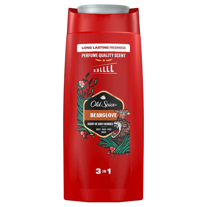 Old Spice Bearglove szampon żel pod prysznic 3w1 dla mężczyzn XXL 675 ml