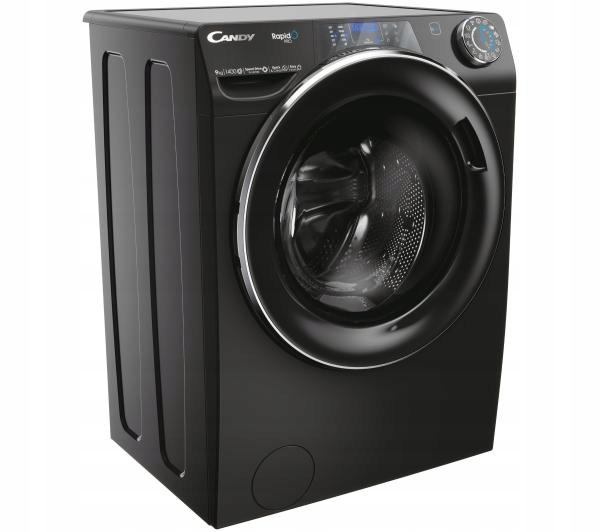 Pralka Candy RapidO Pro RP 496BWMBCB/1-S 9kg 1400 obr/min 76 dB Czarna