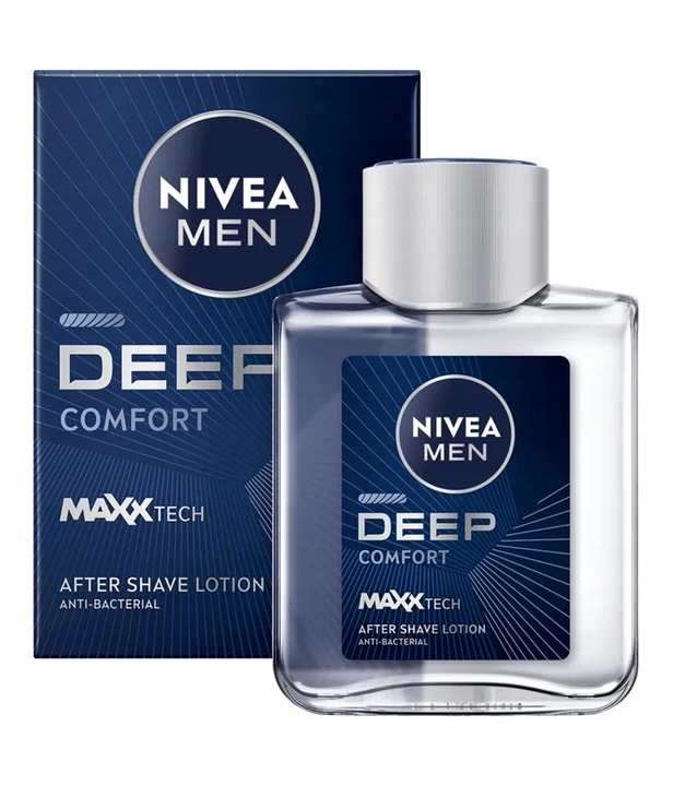 NIVEA MEN DEEP COMFORT Woda po goleniu antybakteryjna dla mężczyzny 100ml