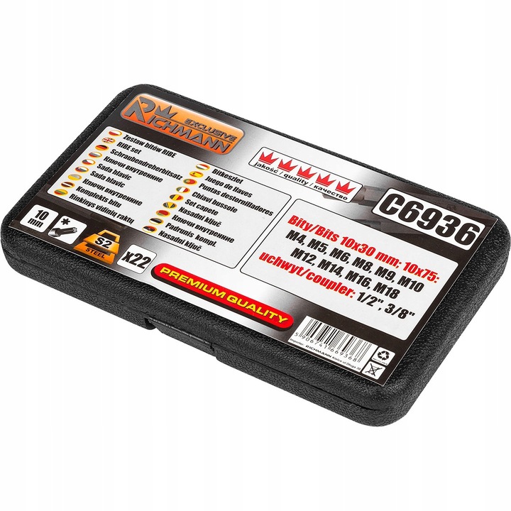 ZESTAW BITÓW 22 EL.RIBE M4-M18 S2