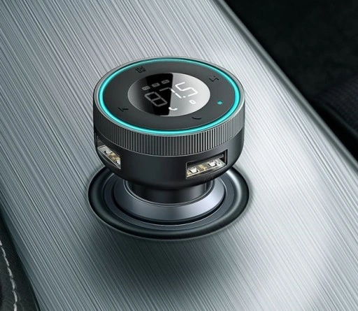 BASEUS ŁADOWARKA TRANSMITER FM BLUETOOTH 5.0 QC3