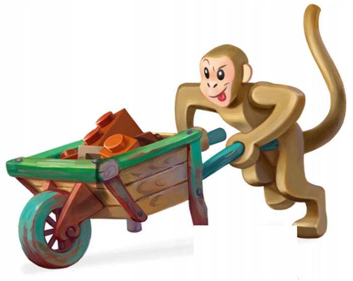 Gra planszowa Rebel LEGO Monkey Palace