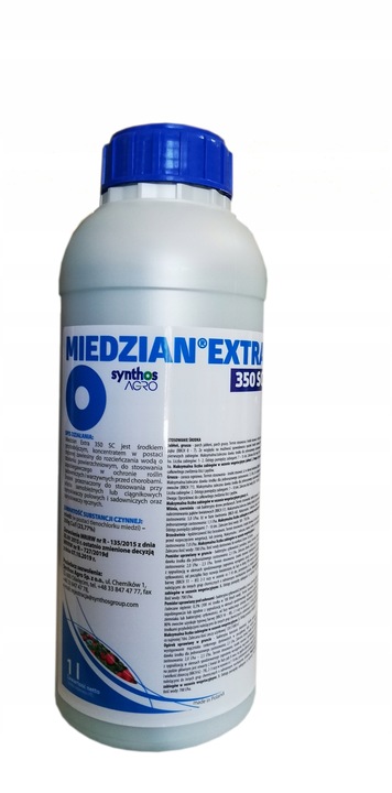 MIEDZIAN EXTRA 350 SC 1L Środek Grzybobójczy PARCH PLEŚŃ BAKTERIE