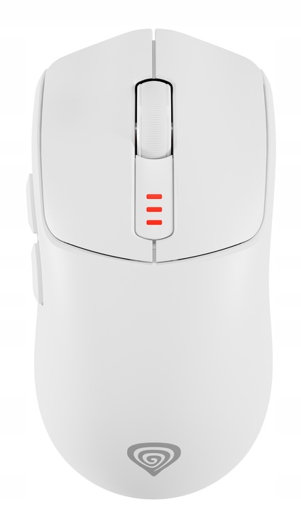 Myszka Gamingowa Genesis ZIRCON 500 Bezprzewodowa Bluetooth 10000 DPI Biała