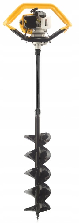 WIERTNICA SPALINOWA glebowa świder HEXAGON + 3 x wiertło GRYZZLY PRO