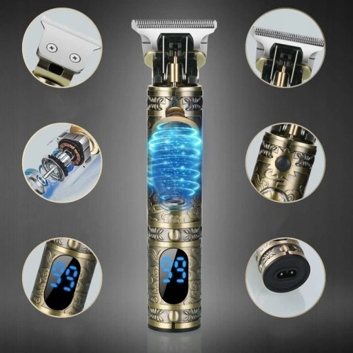 MASZYNKA TRYMER DO STRZYŻENIA BRODY WŁOSÓW BARBER