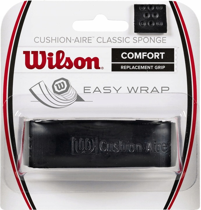 Owijka bazowa Wilson Cushion-Aire Classic Sponge black x 1 szt.
