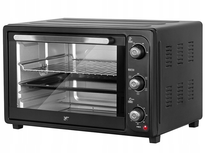 PIEKARNIK ELEKTRYCZNY 48L ROŻNO + GRILL + TERMOOBIEG WOLNOSTOJĄCY