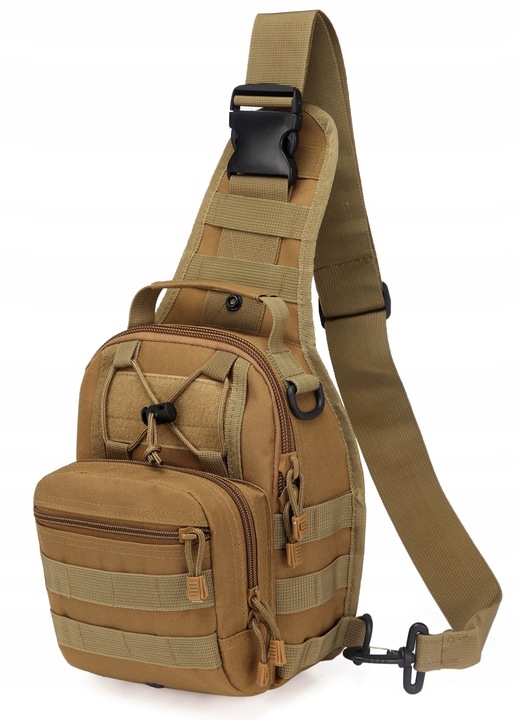 Plecak WOJSKOWY TAKTYCZNY Miejski Do Pracy Wycieczki Torba na Jedno Ramię