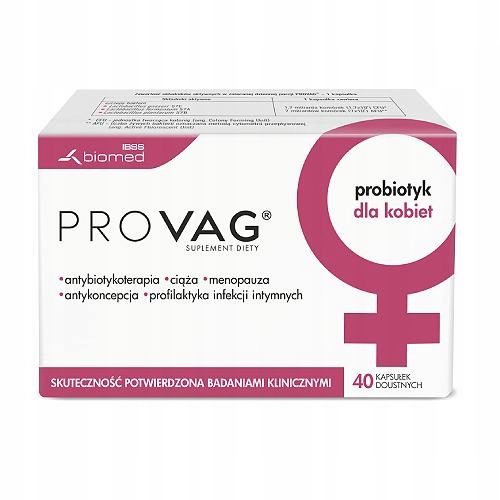 Provag, infekcje intymne 40 kapsułek
