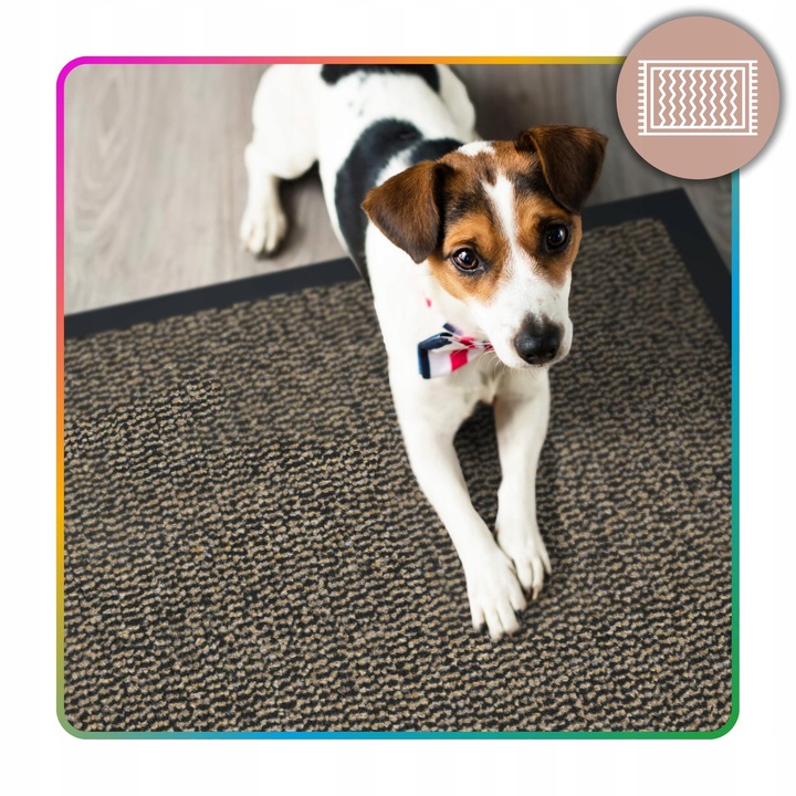 WYCIERACZKA POD DRZWI ZEWNĘTRZNA WEJŚCIOWA 80x120 DUŻA MATA DO BUTÓW