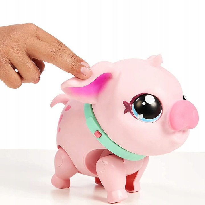 LITTLE LIVE PETS INTERAKTYWNA ŚWINKA MY PET PIG 4+ 25 DŹWIĘKÓW I REAKCJI
