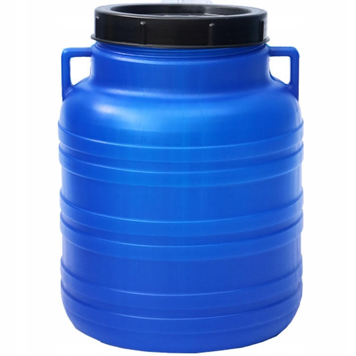 BECZKA PLASTIKOWA 40 L DO KISZENIA KAPUSTY NA WODĘ DESZCZÓWKĘ OGÓRKI