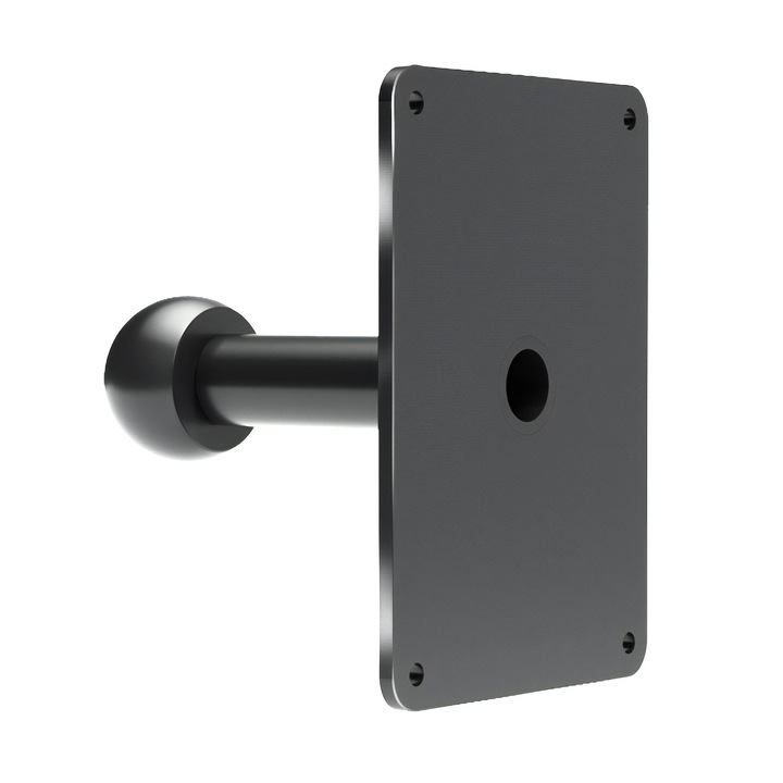 SOLIDNY Wieszak na bagażnik rowerowy ścienny na HAK holowniczy kula FREZ