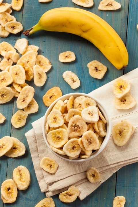 CHIPSY BANANOWE 1kg banan suszony naturalna przekąska