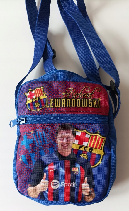 Robert LEWANDOWSKI FC Barcelona Torebka Saszetka na ramię