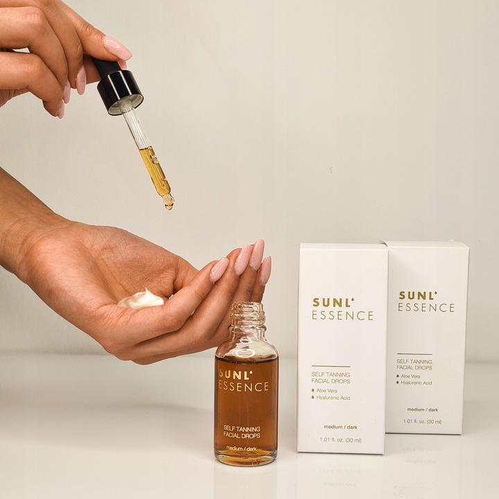 Kropelki samoopalające do twarzy light/medium - dodaj do ulubionego kremu