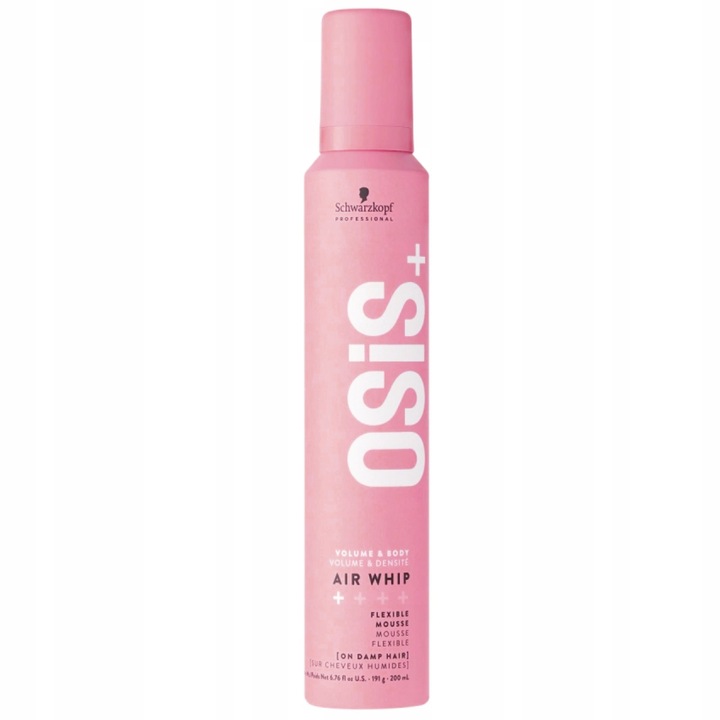 Schwarzkopf OSiS Air Whip pianka do włosów 200ml elastyczne utrwalenie