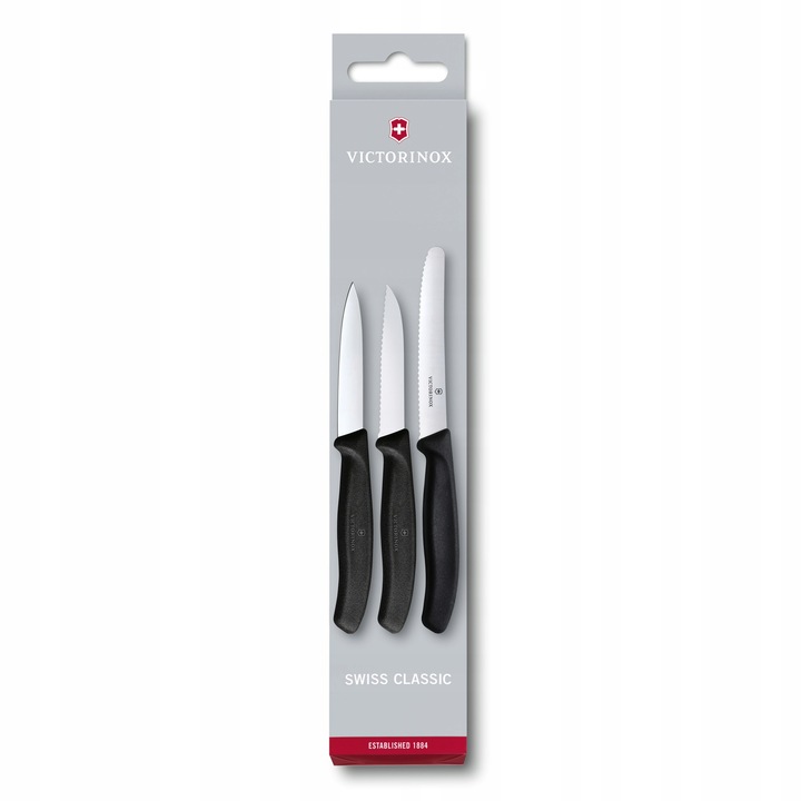 Victorinox 6.7113.3, zestaw 3 noży do warzyw, Swiss Classic