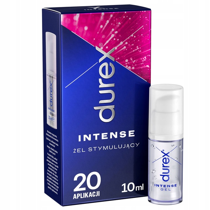 DUREX Intense żel ZWIĘKSZA ORGAZM U KOBIET Stymulujący Chłodzi i Rozgrzewa