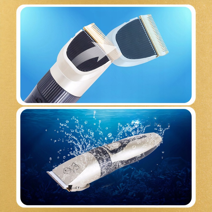 MASZYNKA DO STRZYŻENIA PSÓW PSA GOLARKA ZESTAW 11e