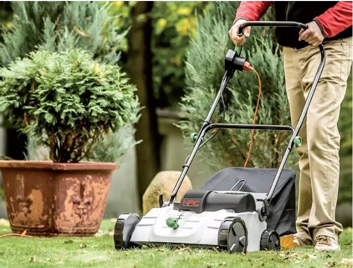 AERATOR ELEKTRYCZNY AREATOR WERTYKULATOR AERACJA 3W1 Z KOSZEM 40l NAC