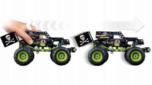 Lego Technic Auto Monster Truck Jam Grave Digger