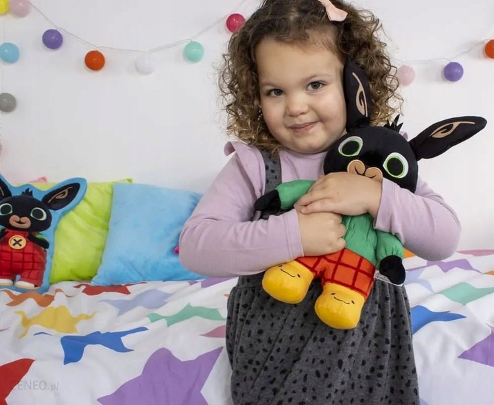 Bing KRÓLICZEK MÓWIĄCY w zielonej kurteczce MASKOTKA INTERAKTYWNA 30cm 0+