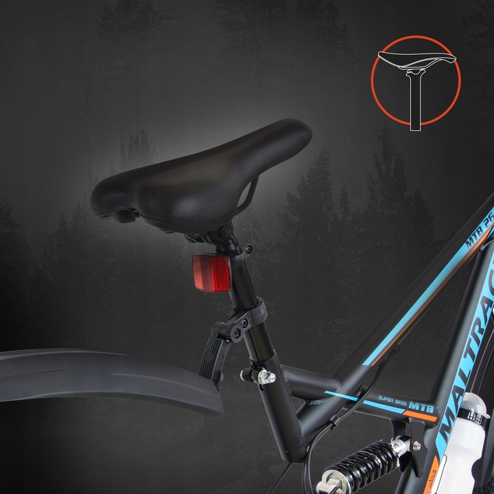 ROWER GÓRSKI MTB SHIMANO Amortyzatory 26'' BIDON BŁOTNIKI 18 BIEGÓW