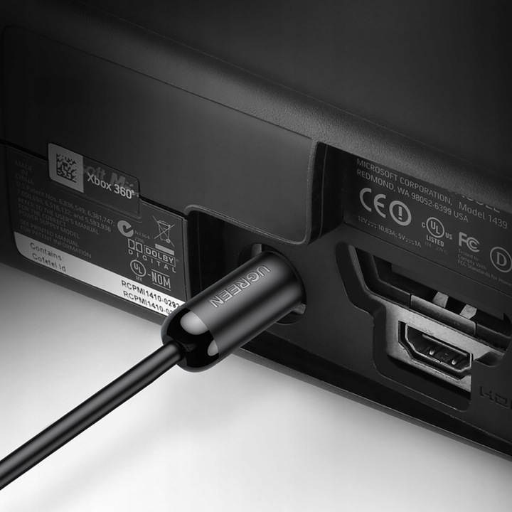 KABEL OPTYCZNY TOSLINK / SPDIF PRZEWÓD AUDIO UGREEN DŁUGI 3M