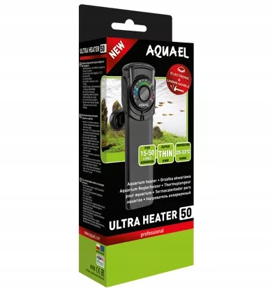 Aquael Ultra Heater Day&Night 50W grzałka do akwarium 15-30L