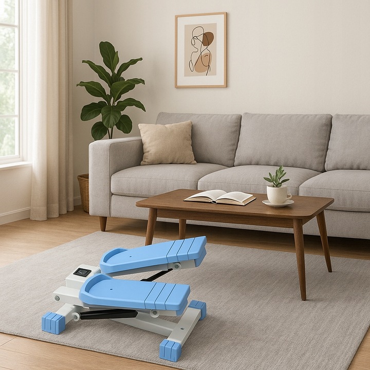 Stepper do Fitness Steper do Ćwiczeń Aerobiku Licznik LCD - step