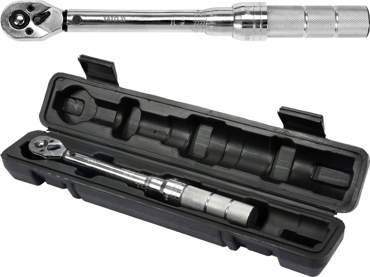 YATO KLUCZ DYNAMOMETRYCZNY 1/4 2.5-20Nm Z BLOKADĄ