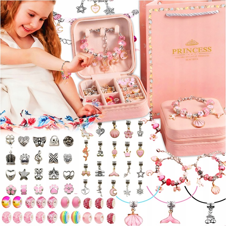 ZESTAW DO ROBIENIA BRANSOLETEK NASZYJNIKÓW PREZENT