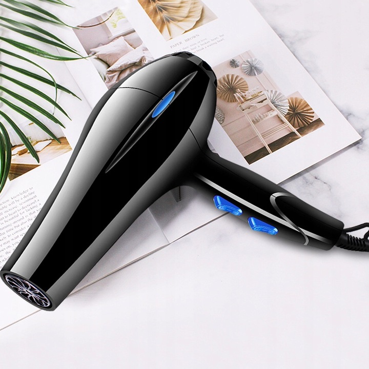 SUSZARKA DO WŁOSÓW z dyfuzorem jonizacja 2200W koncentrator zimny nawiew