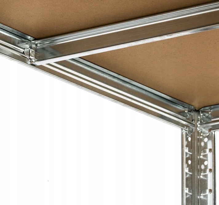 REGAŁ MAGAZYNOWY WARSZTATOWY SOLIDNY 5 PÓŁEK 150x75x30 750 kg KLT30C