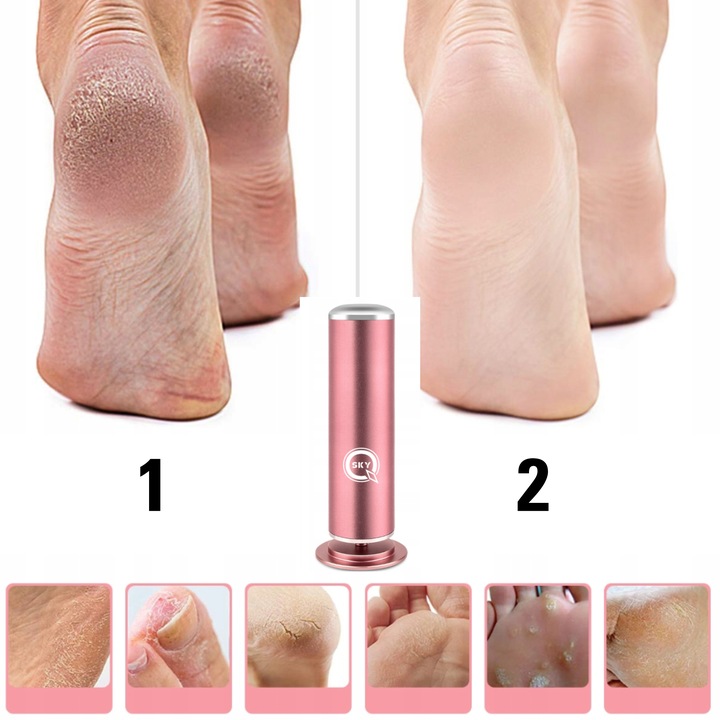 PILNIK ELEKTRYCZNY FREZARKA DO STÓP PIĘT TARKA ZESTAW USB + 60 WKŁADÓW