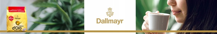 Kawa Dallmayr Crema d'Oro Mild + Fein 28 szt./pads