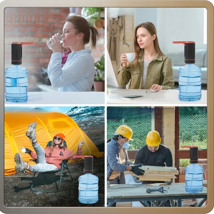 Elektryczna pompka do wody USB Dozownik automatyczny do butli