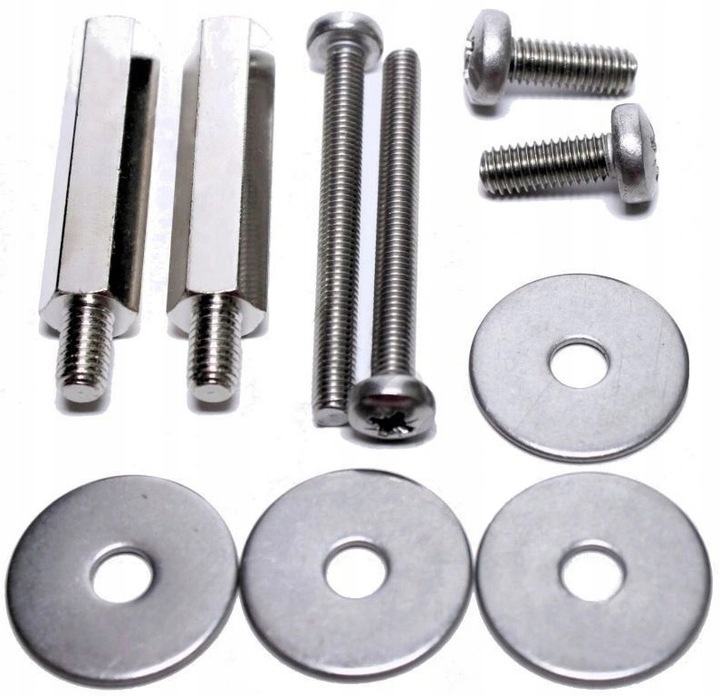 Zestaw śruby montażowe adaptery dystanse VESA do telewizora Sony Bravia